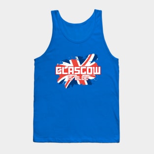 Glasgow is blue Tank Top